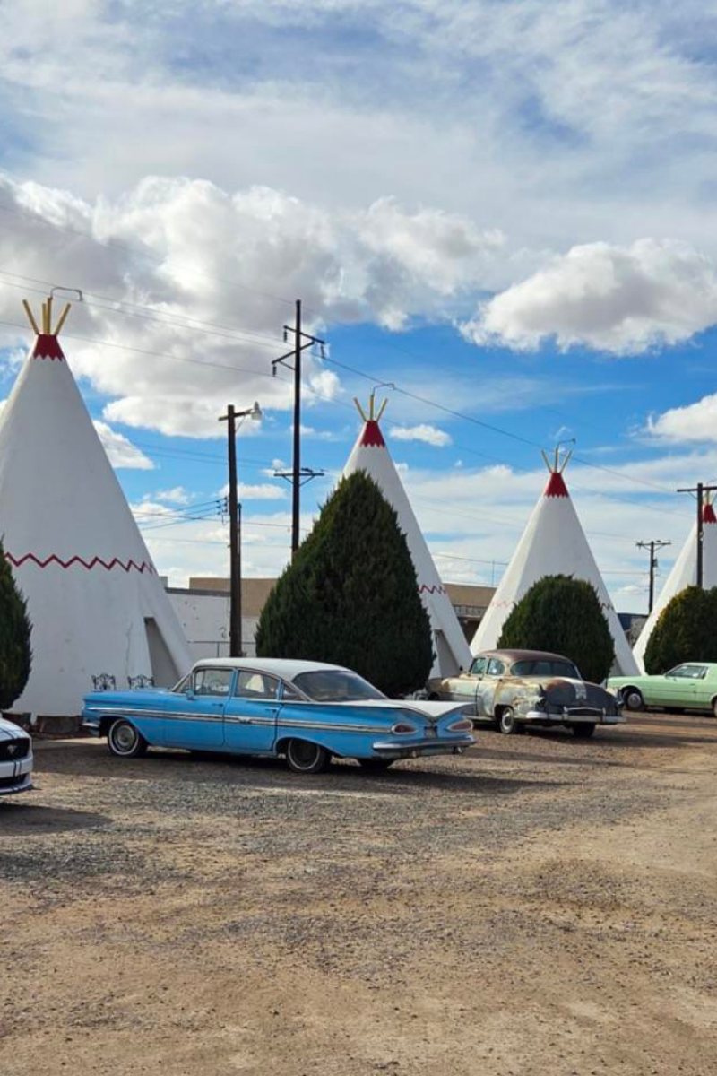 Classic car at Wigwam