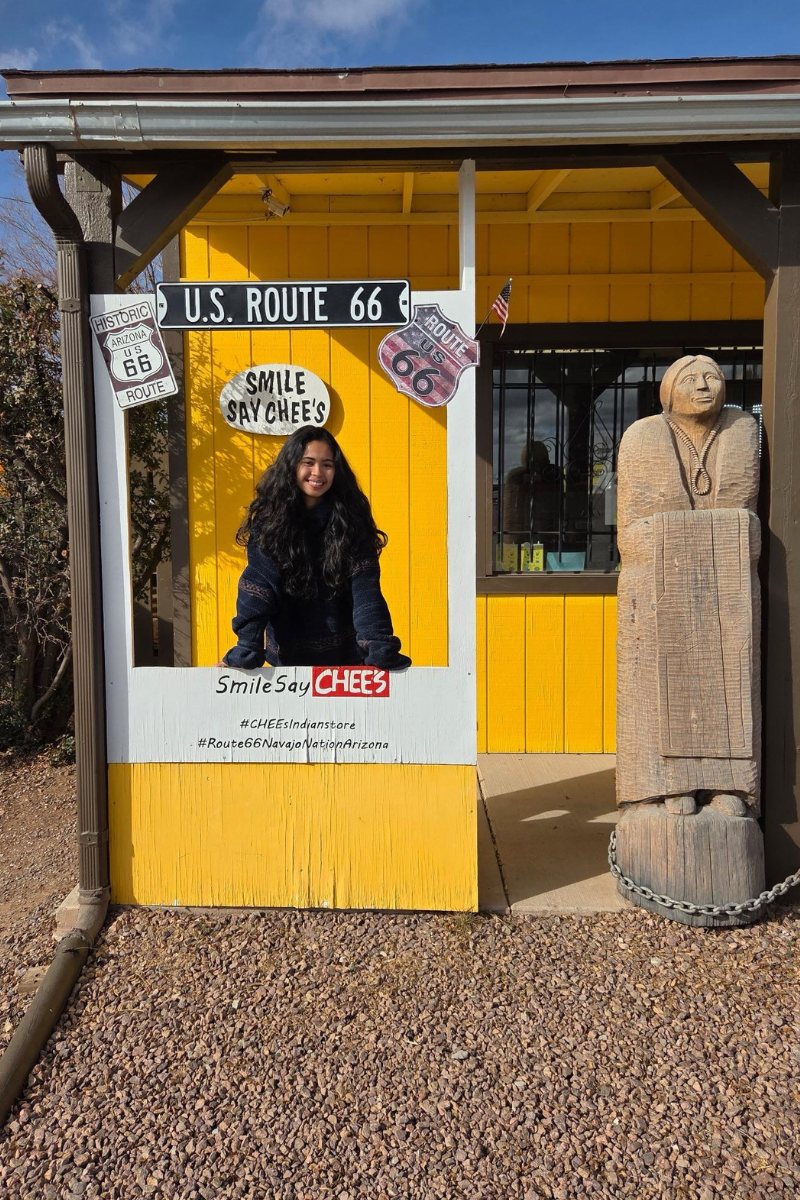 Yellow Route 66 shop
